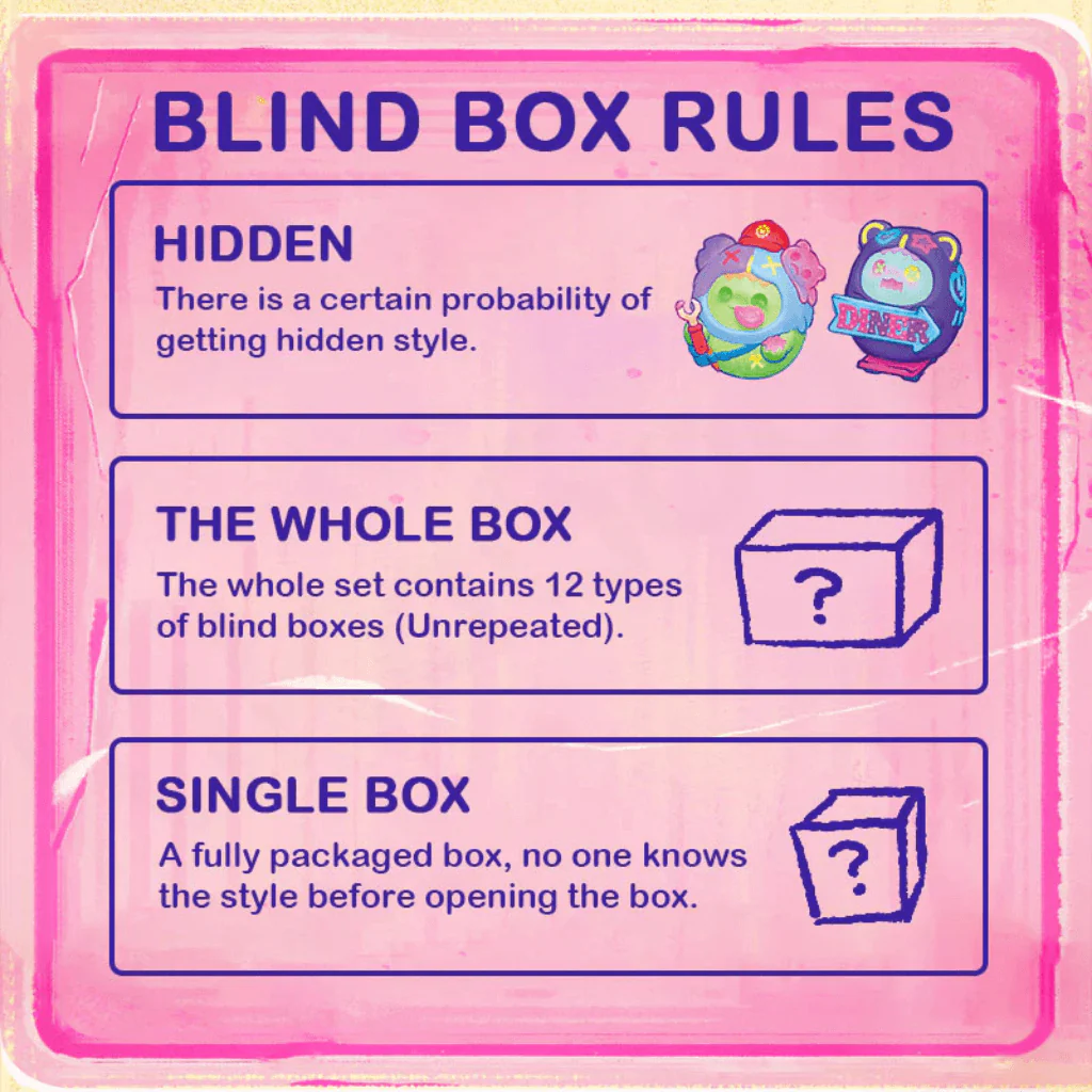 ShinWoo Ghost Bear “Diner” Blind Box - Image 3