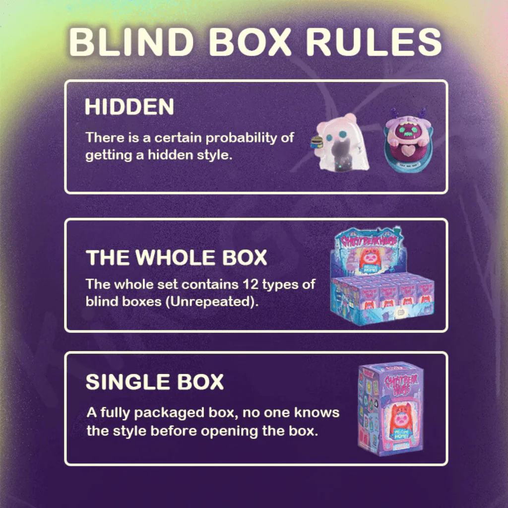 ShinWoo Ghost Bear “House” Blind Box - Image 3