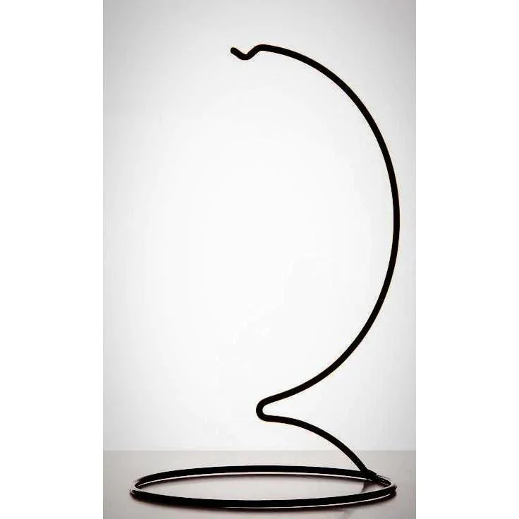 Sienna Glass Large Display Stand - Black