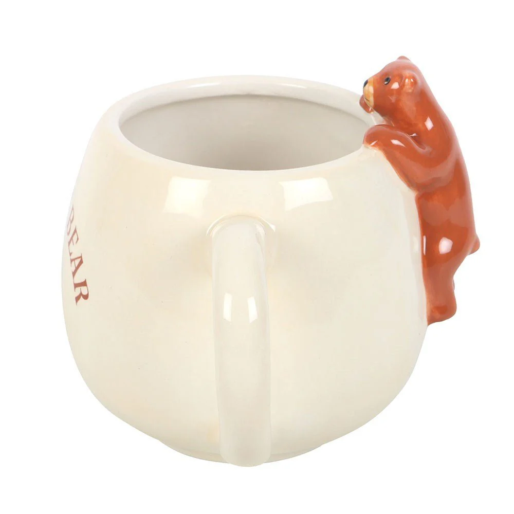 Sleepy Bear Ceramic Mug – Cosy Homeware Gift - Image 3