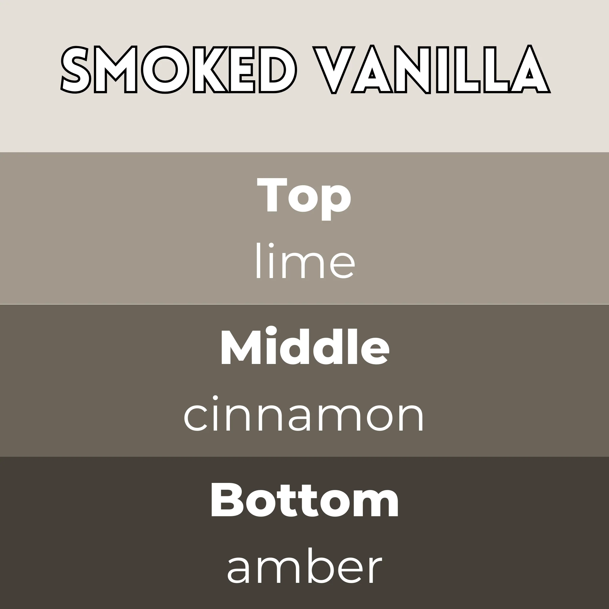 Smoked Vanilla Segment Wax Melt - Image 2