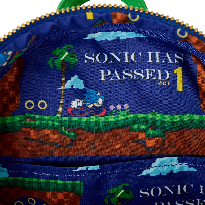 Loungefly Sonic The Hedgehog Light-Up Mini Backpack - Image 6