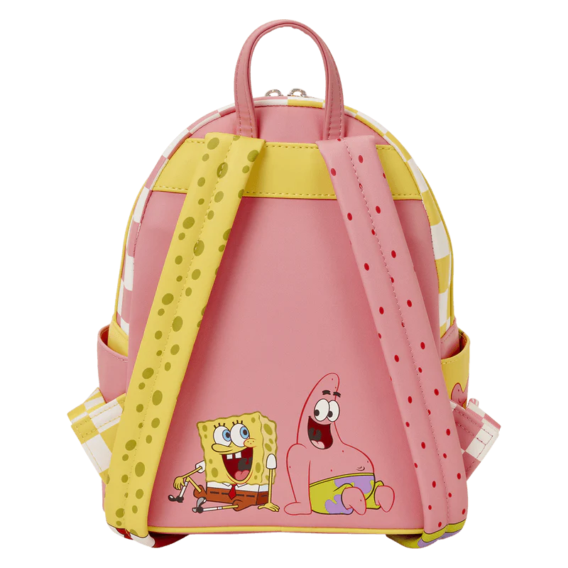 SpongeBob SquarePants & Patrick Star Checkered Mini Backpack - Image 4