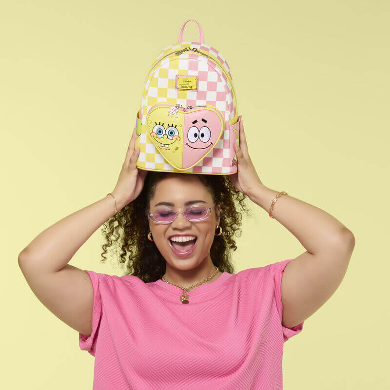 SpongeBob SquarePants & Patrick Star Checkered Mini Backpack - Image 8