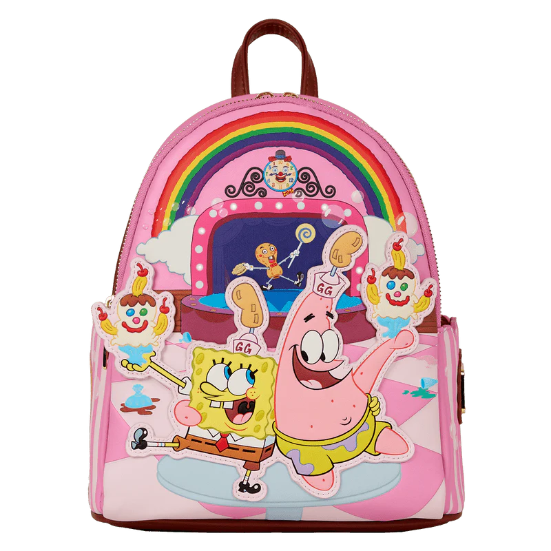 Loungefly SpongeBob SquarePants & Patrick Star Goofy Goober Light-Up Mini Backpack