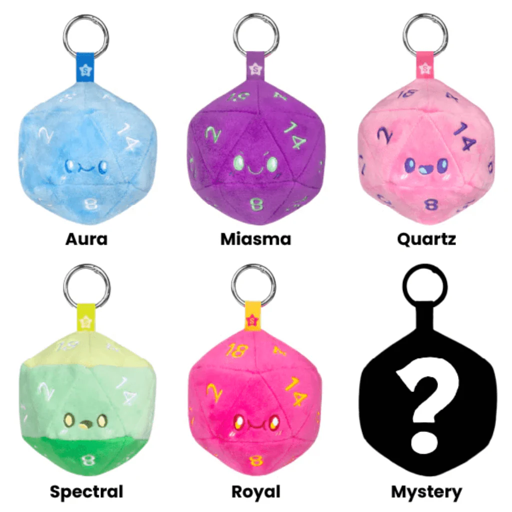 Squishable Let’s Roll D20 Plush Keychain Blind Box - Image 3