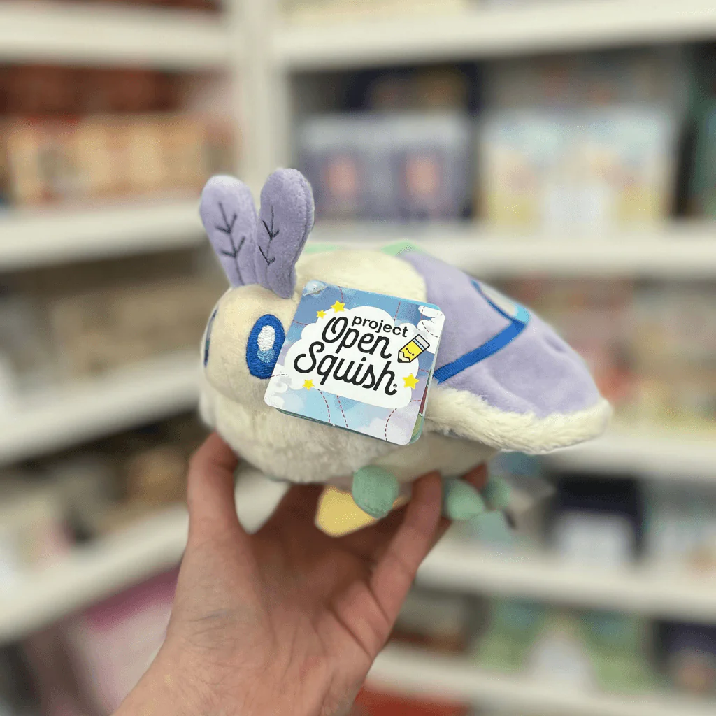 Squishable Party Snacker Lilac Luna Moth - Image 5