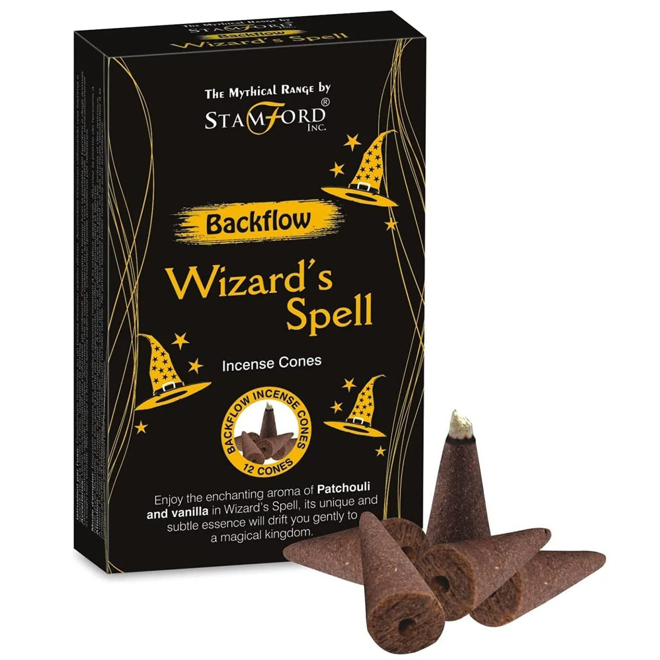 Stamford Wizards Spell Backflow Incense Cones