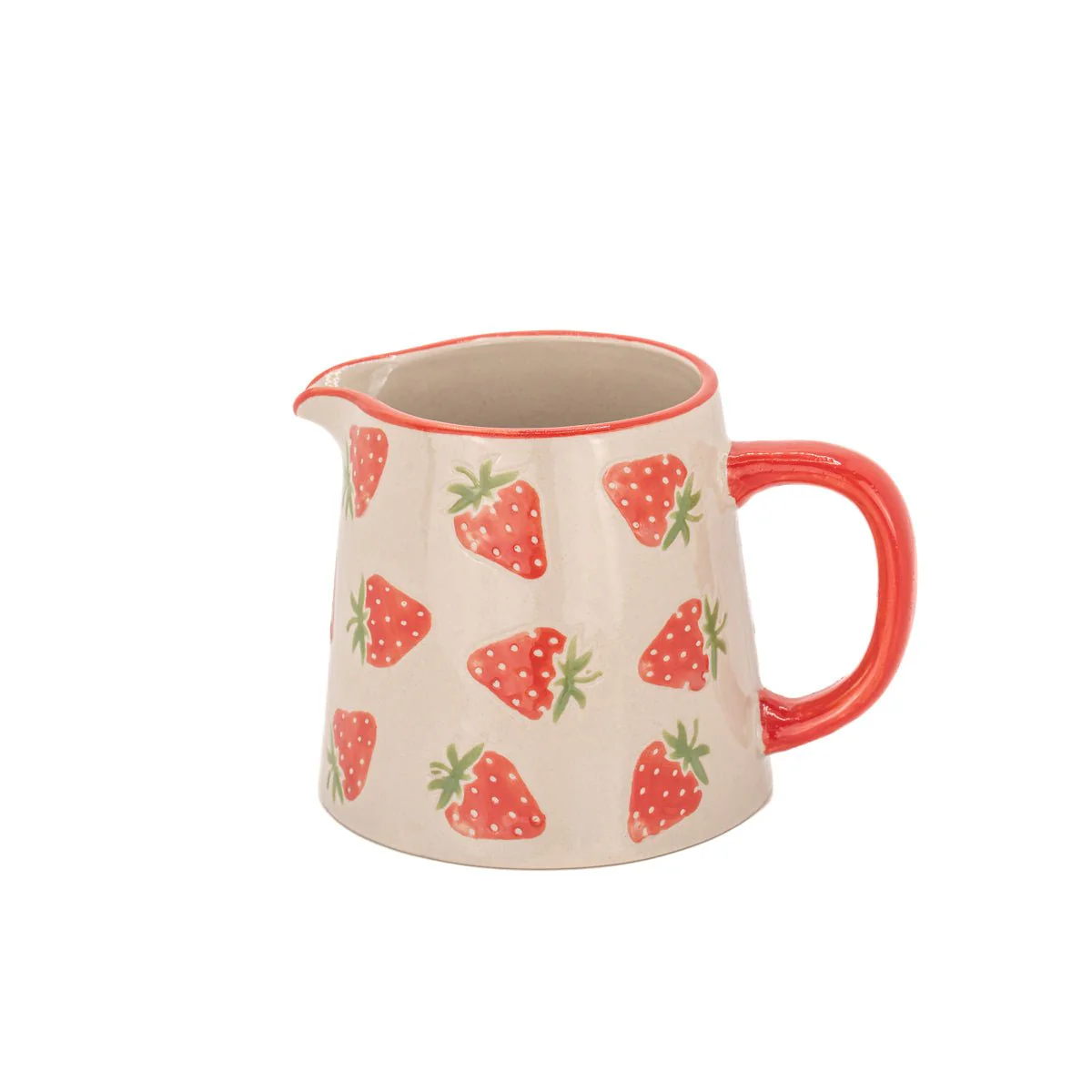 Sass and Belle Strawberry Milk Jug