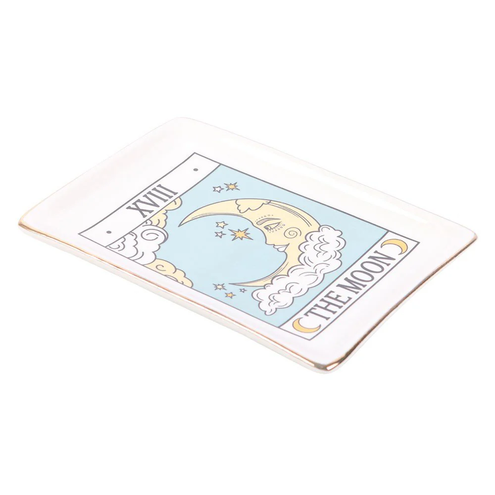 Tarot ‘The Moon’ Trinket Dish | Mystical Homeware Gift - Image 2