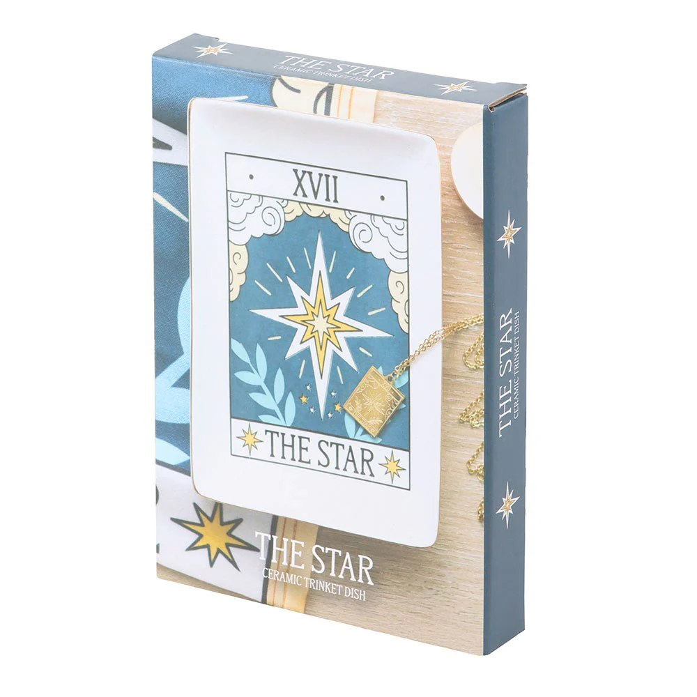 Tarot ‘The Star’ Trinket Dish | Mystical Homeware Gift - Image 3