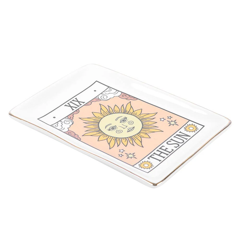 Tarot ‘The Sun’ Trinket Dish | Mystical Homeware Gift - Image 2
