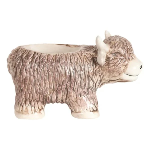 Standing Highland Cow Wax Melt Burner – 19cm - Image 2