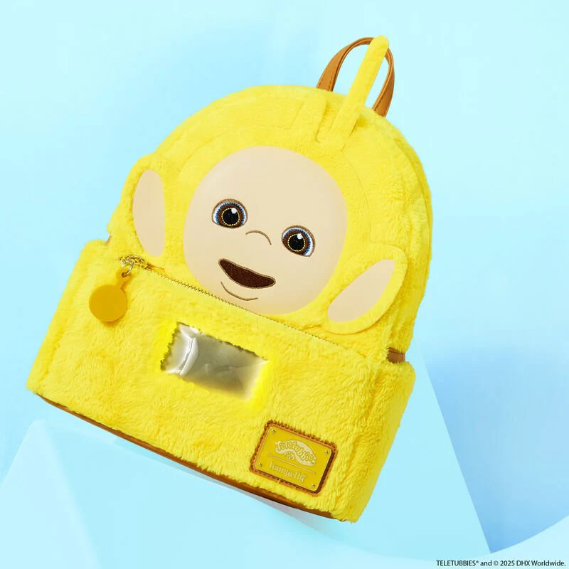 Loungefly Teletubbies Laa-Laa Plush Cosplay Light-Up Mini Backpack - Image 6