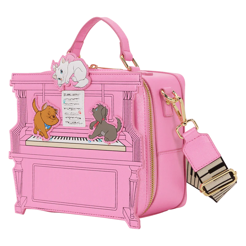 Loungefly The Aristocats Figural Piano Crossbody Bag - Image 2