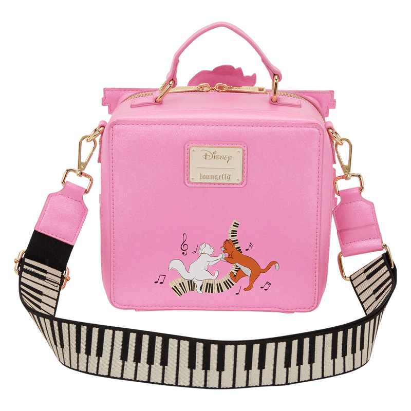 Loungefly The Aristocats Figural Piano Crossbody Bag - Image 3