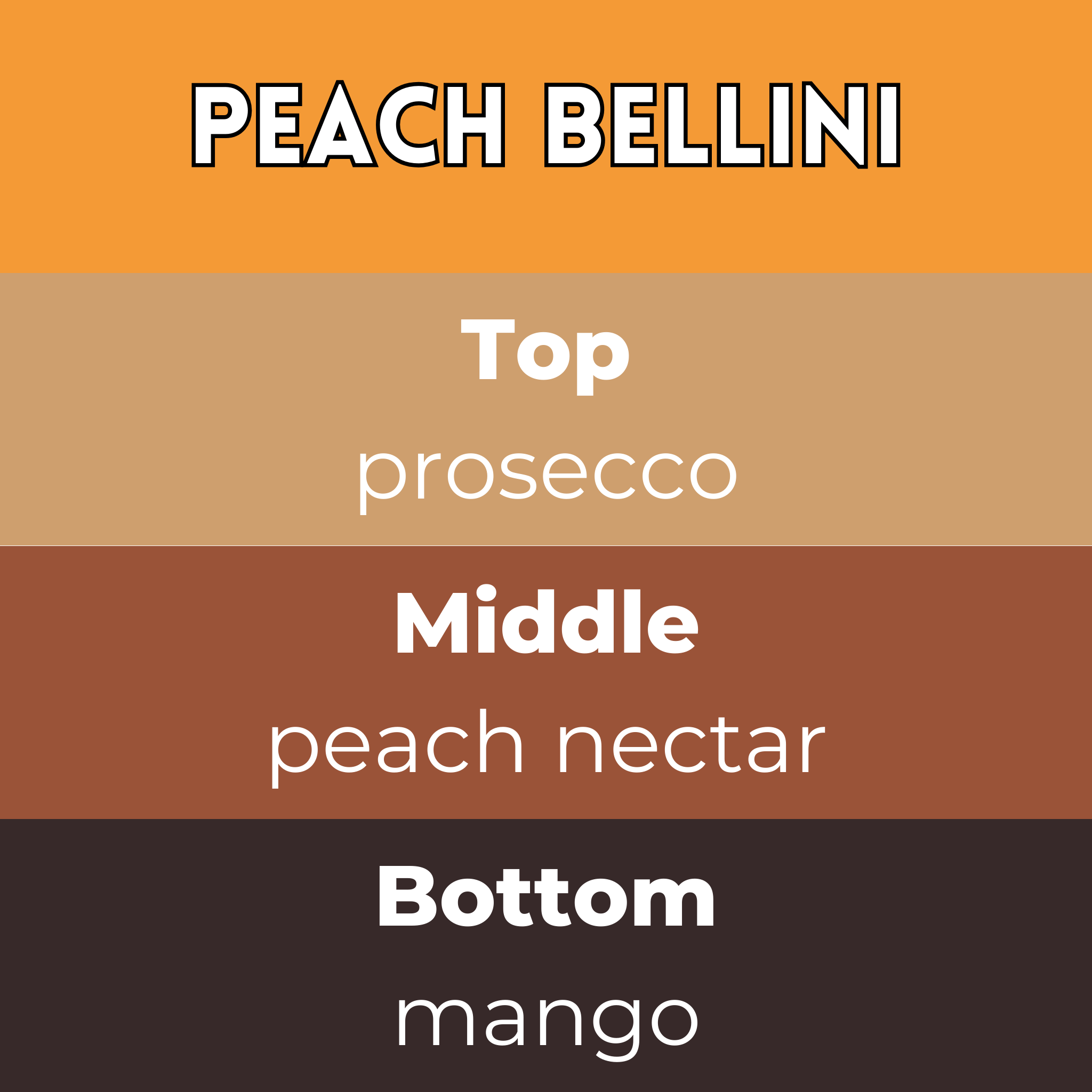 Peach Bellini Segment Wax Melt - Image 2