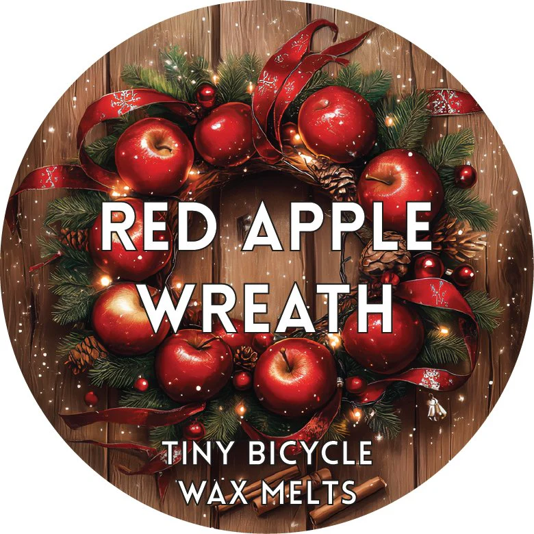 Red Apple Wreath Segment Wax Melt