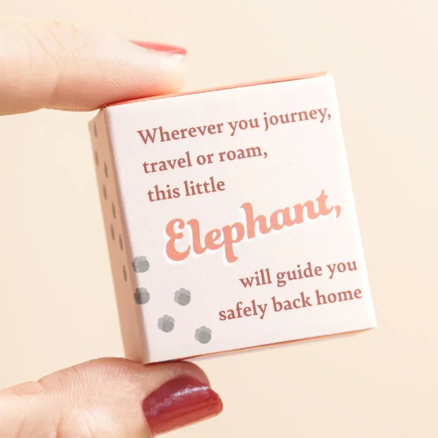 Lisa Angel Tiny Matchbox Ceramic Elephant Token - Image 3