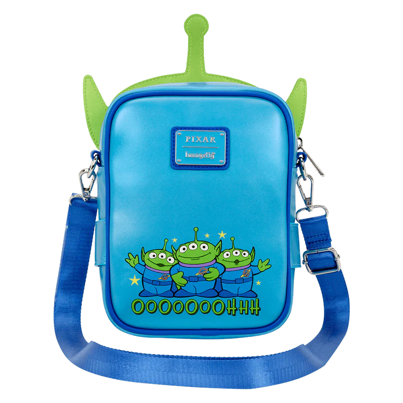 Loungefly Toy Story 30th Anniversary Aliens Crossbuddies Cosplay Crossbody Bag with Coin Bag - Image 6