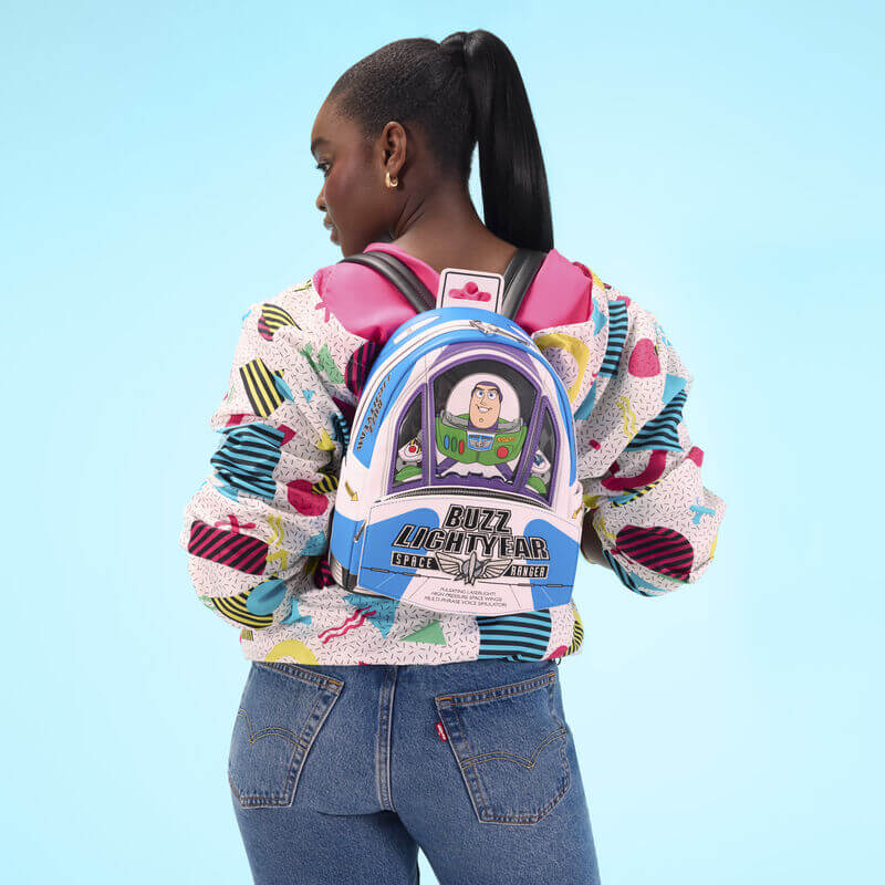 Loungefly Toy Story 30th Anniversary Buzz Lightyear Glow Mini Backpack - Image 5