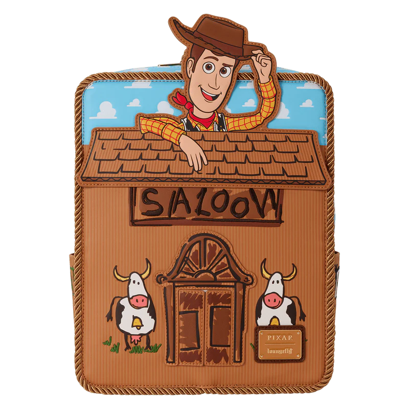 Loungefly Toy Story 30th Anniversary Woody Saloon Mini Backpack