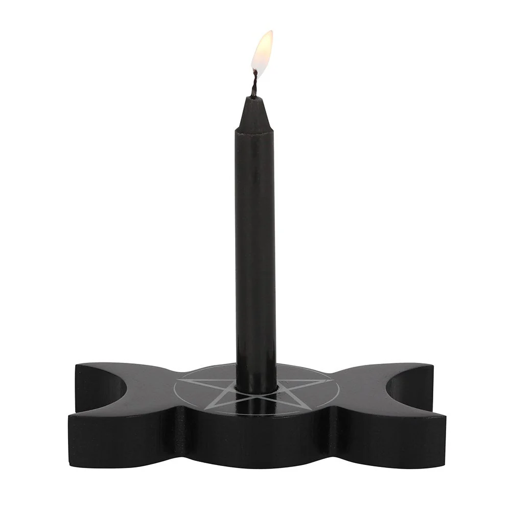 Spell Candle Holder - Triple Moon - Image 2