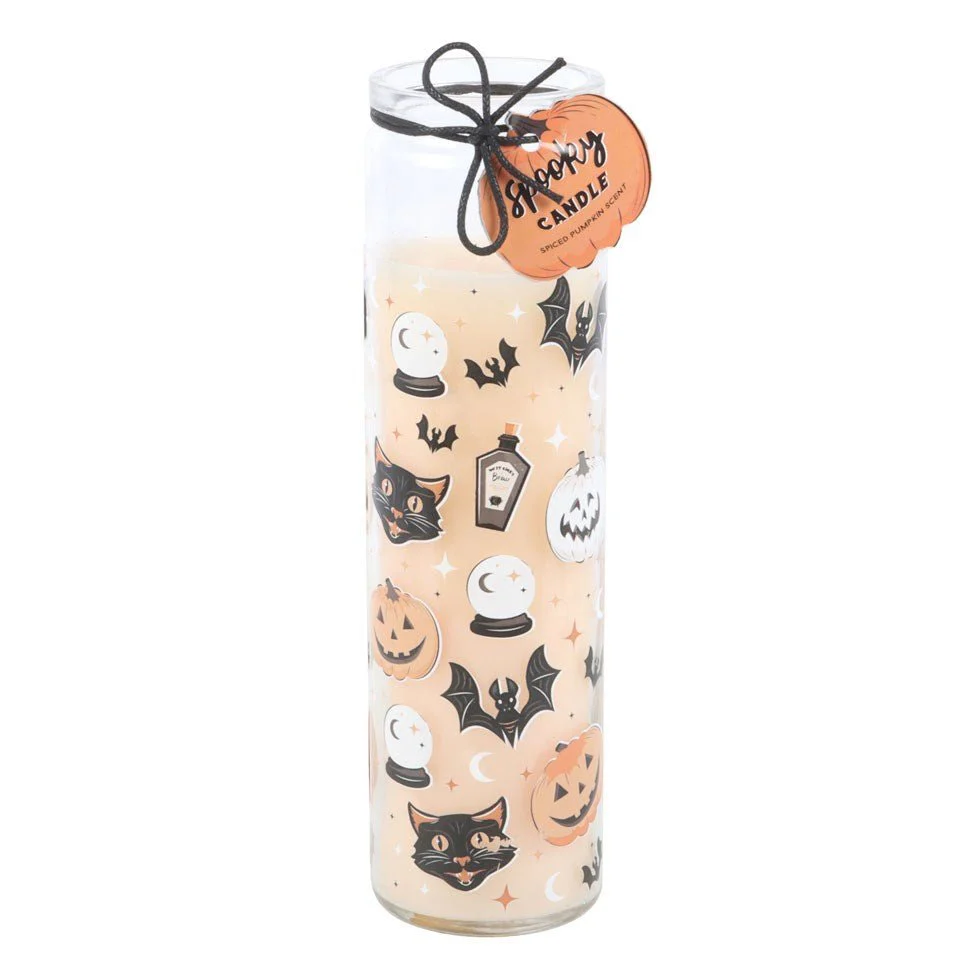 Tube Candle - Spooky Spiced Pumpkin
