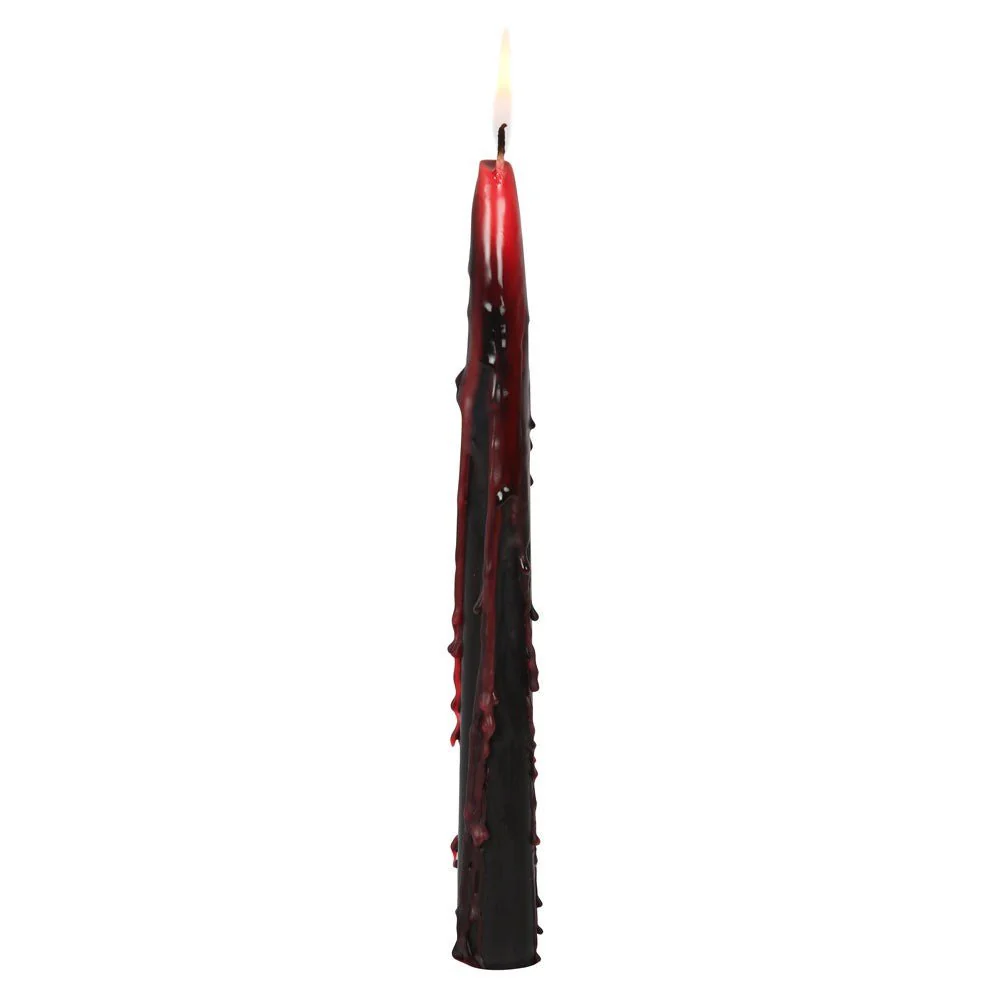 Vampire Blood Taper Candles - 8 Pack - Image 2