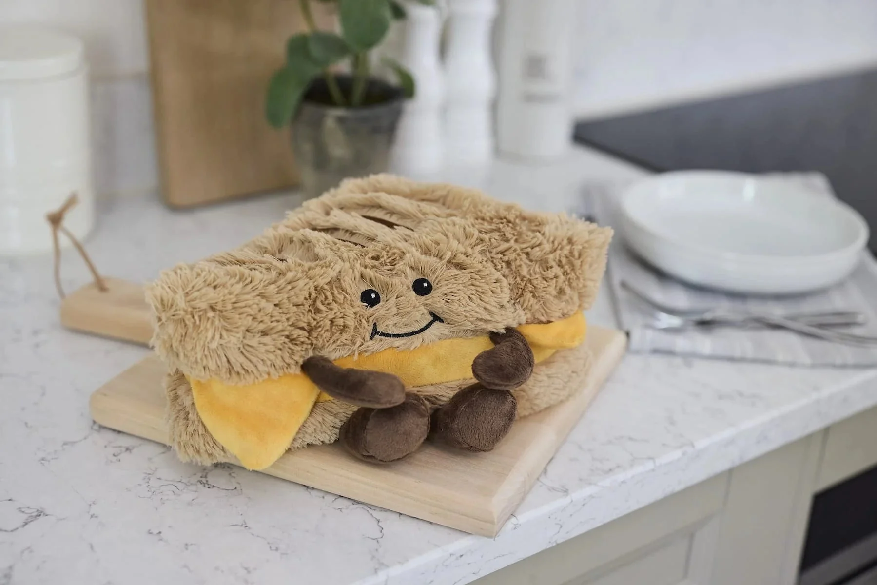 Warmies Grilled Cheese Microwavable Plush - Image 8