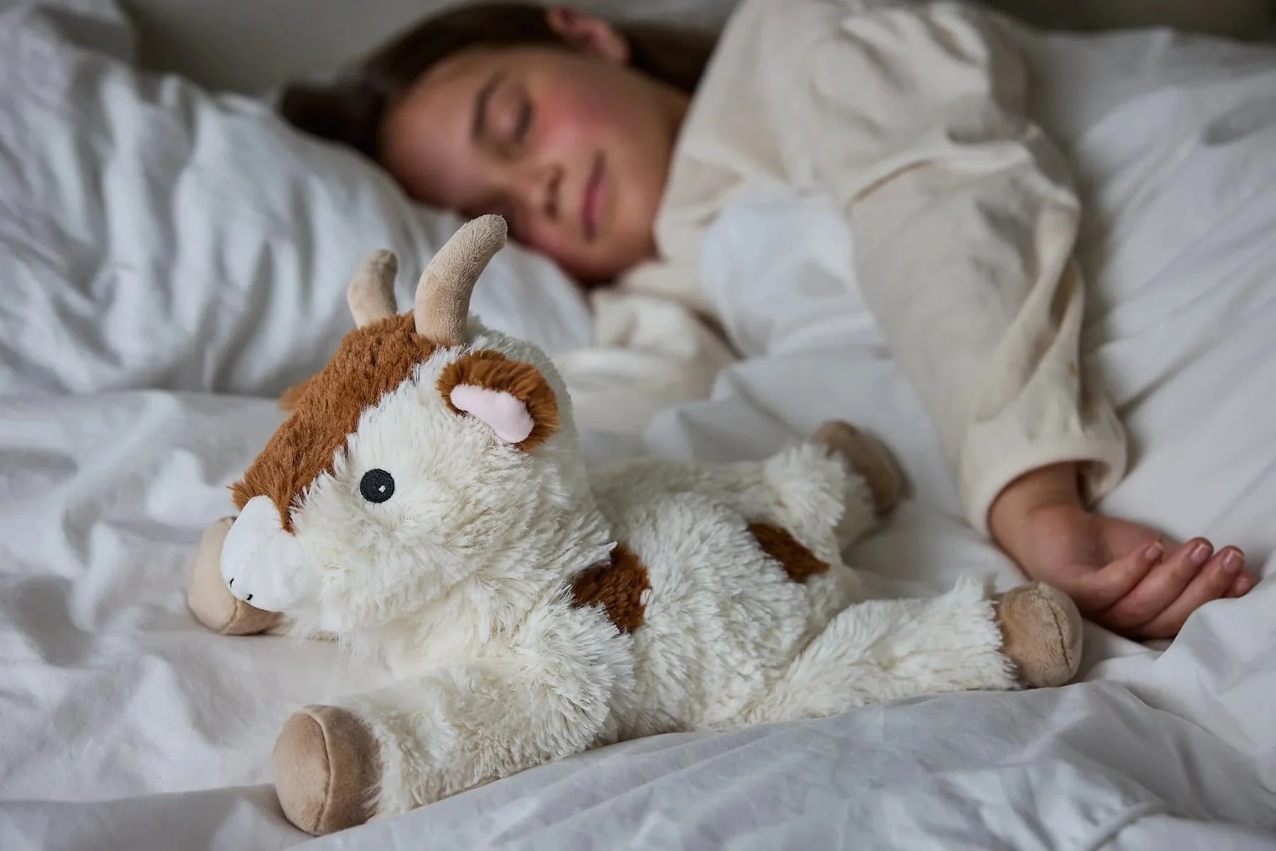 Warmies Laying Goat Microwavable Plush - Image 8