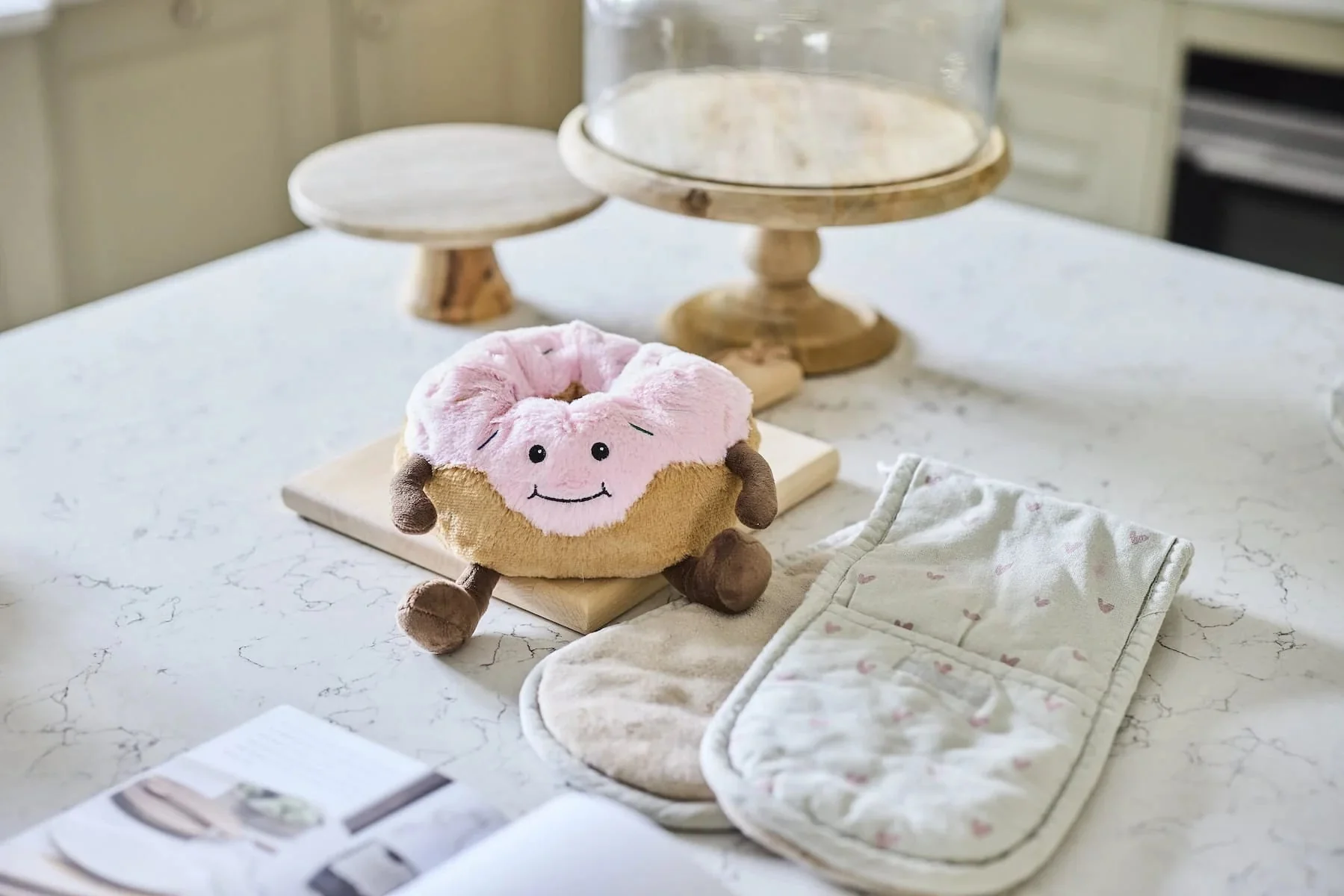 Warmies Pink Donut Microwavable Plush - Image 7