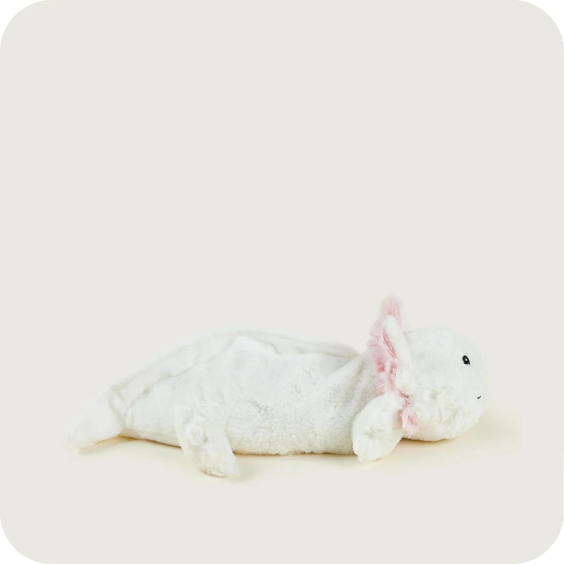 Warmies White Axolotl Microwavable Plush - Image 3
