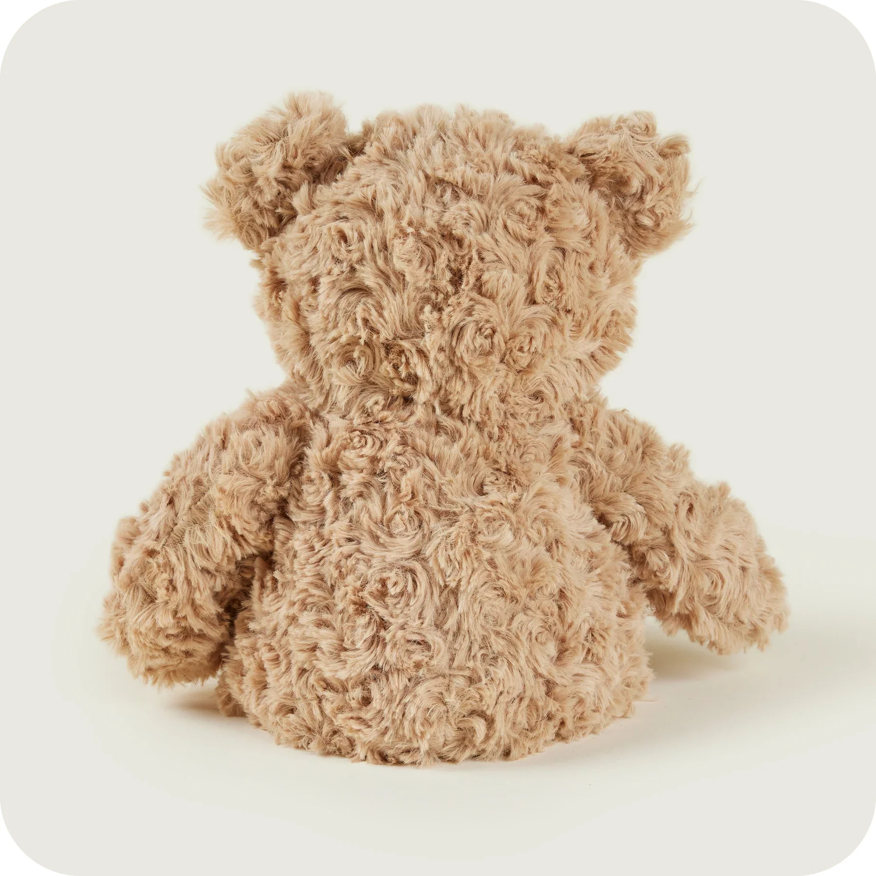 Warmies Brown Curly Bear Heatable Plush Toy - Image 5
