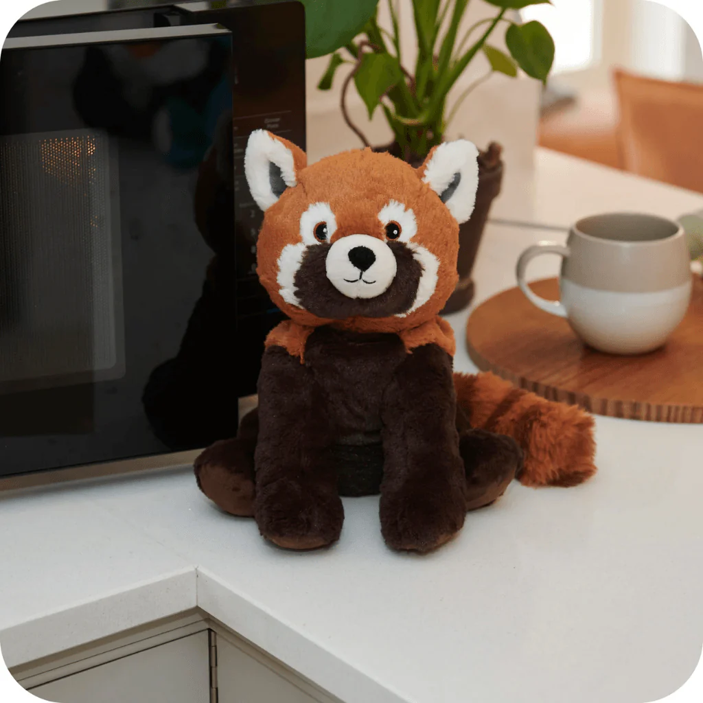 Warmies Red Panda Heatable Plush Toy - Image 10