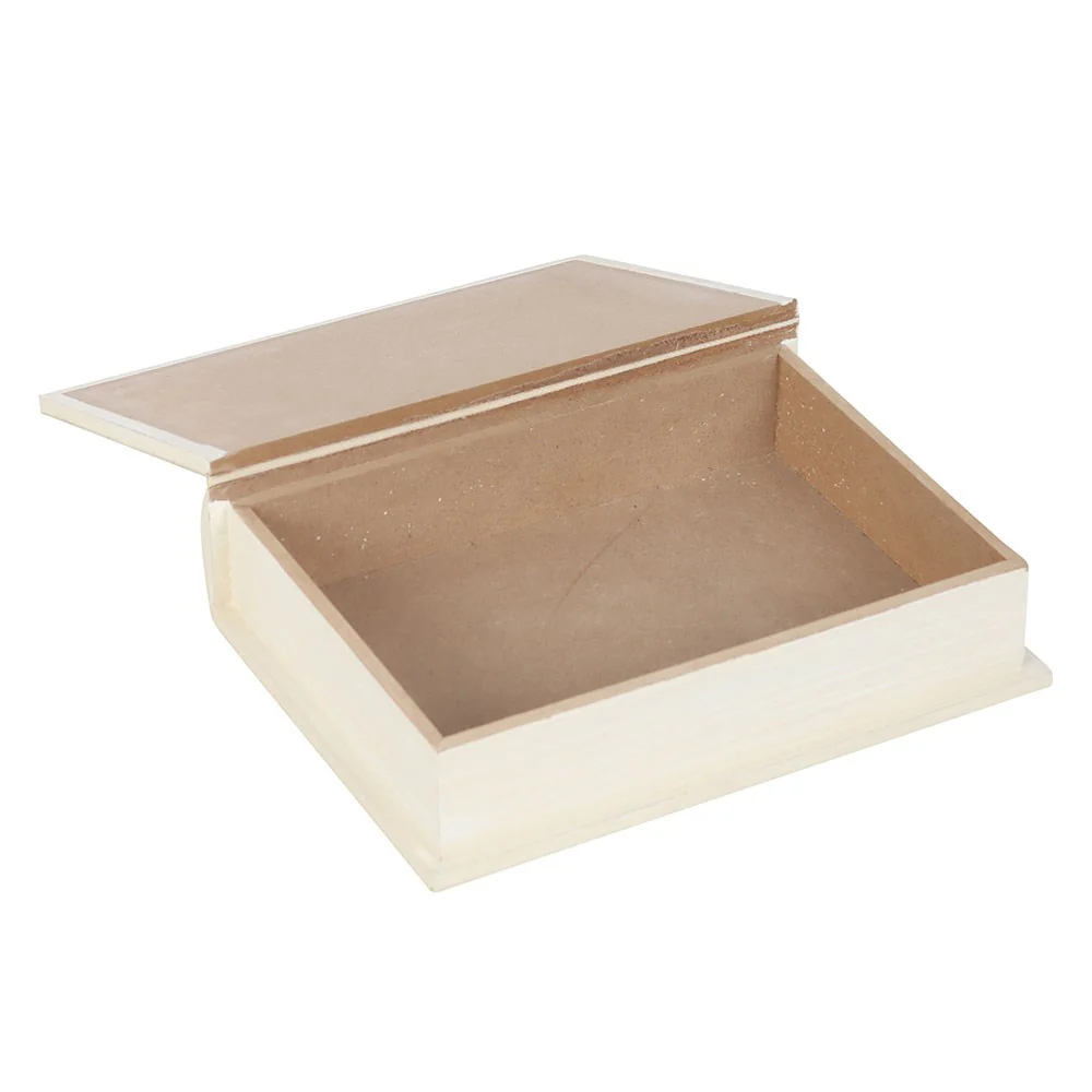 White Book Shaped Storage Box - Image 4