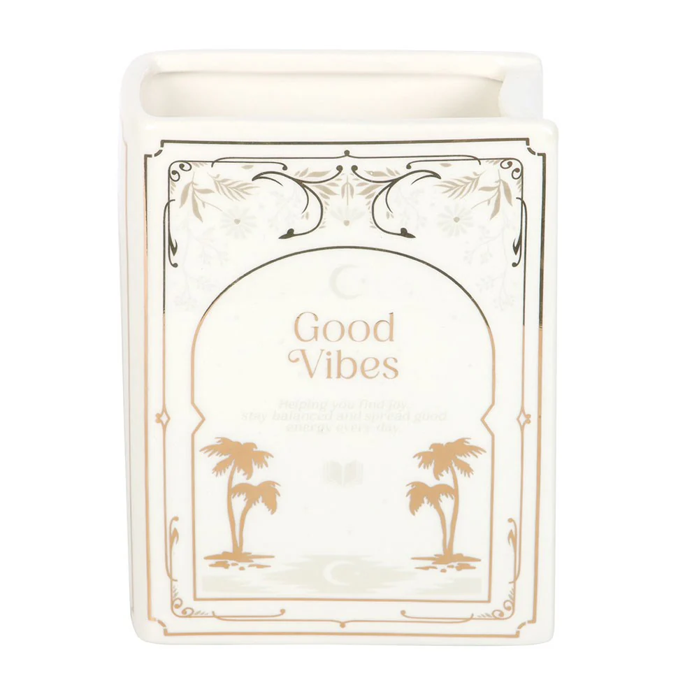 White Book Shaped Vase - Image 4