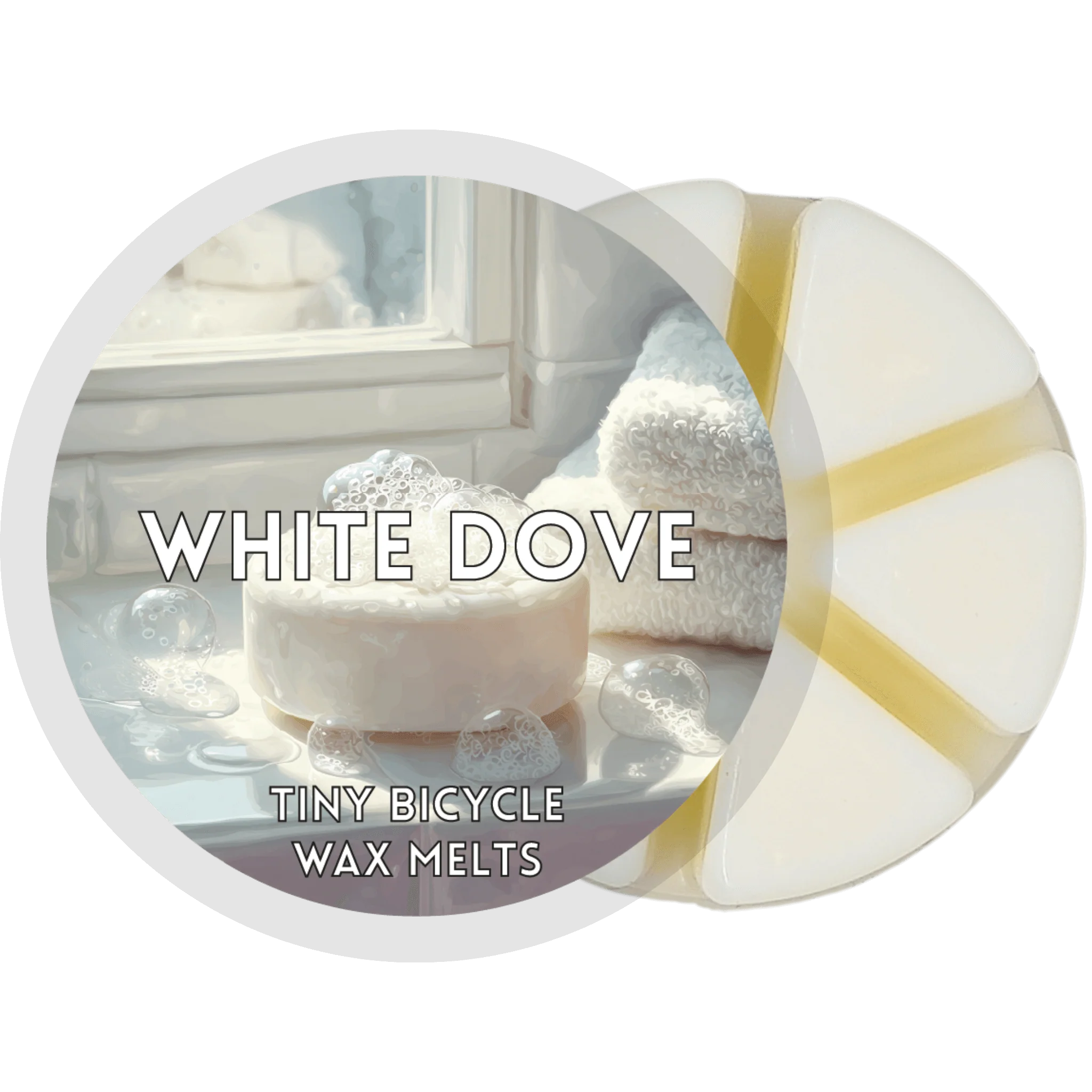 White Dove Segment Wax Melt