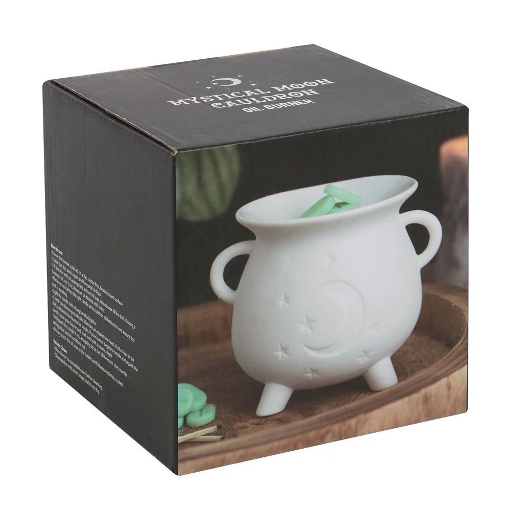 White Mystical Moon Cauldron Warmer - Image 4