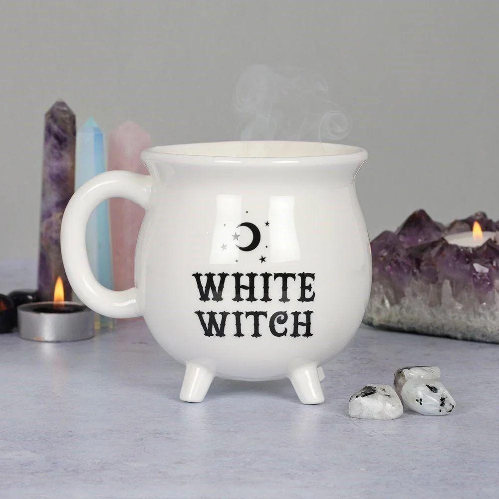 Cauldron Mug - White Witch - Image 4