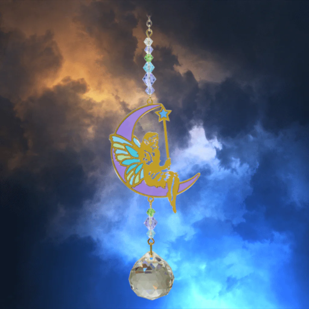 Fairy Aurora Crystal Suncatcher – Crystal Dreams Range - Image 3