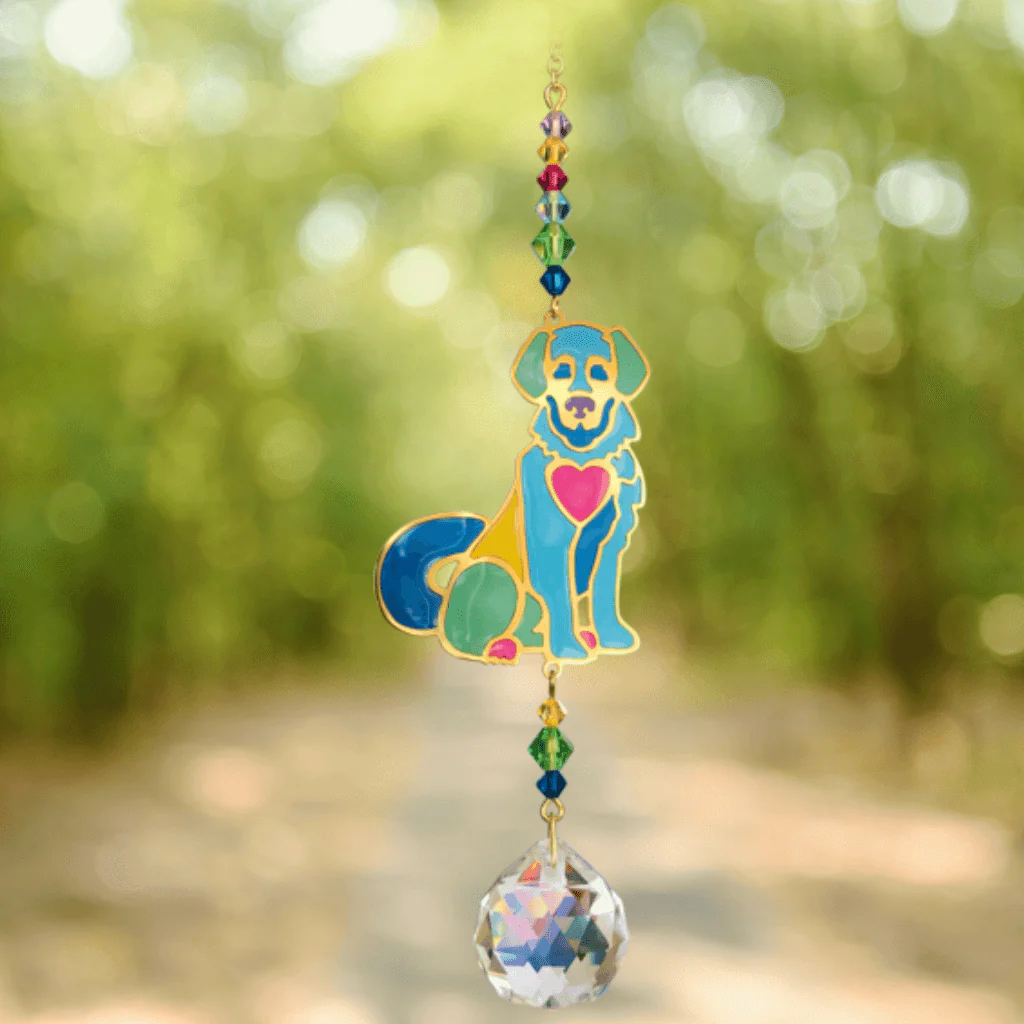 Puppy Bright Crystal Suncatcher – Crystal Dreams Range - Image 3