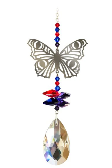 Wild Things Crystal Fantasy Small - Butterfly Peacock
