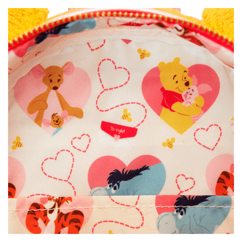 Loungefly Winnie the Pooh & Piglet Love Letter Cosplay Mini Backpack - Image 5