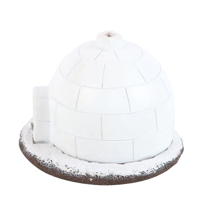 Winter Igloo Incense Cone Burner - Image 3