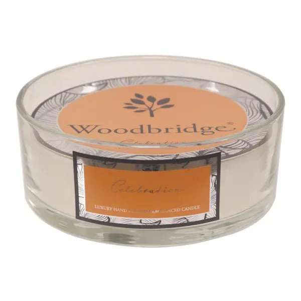 Woodbridge Celebration Candle Bowl – Apple, Berries & Musk – 5 Wick
