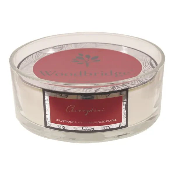 Woodbridge Cherrytini Candle Bowl – Cherry, Pineapple & Musk – 5 Wick
