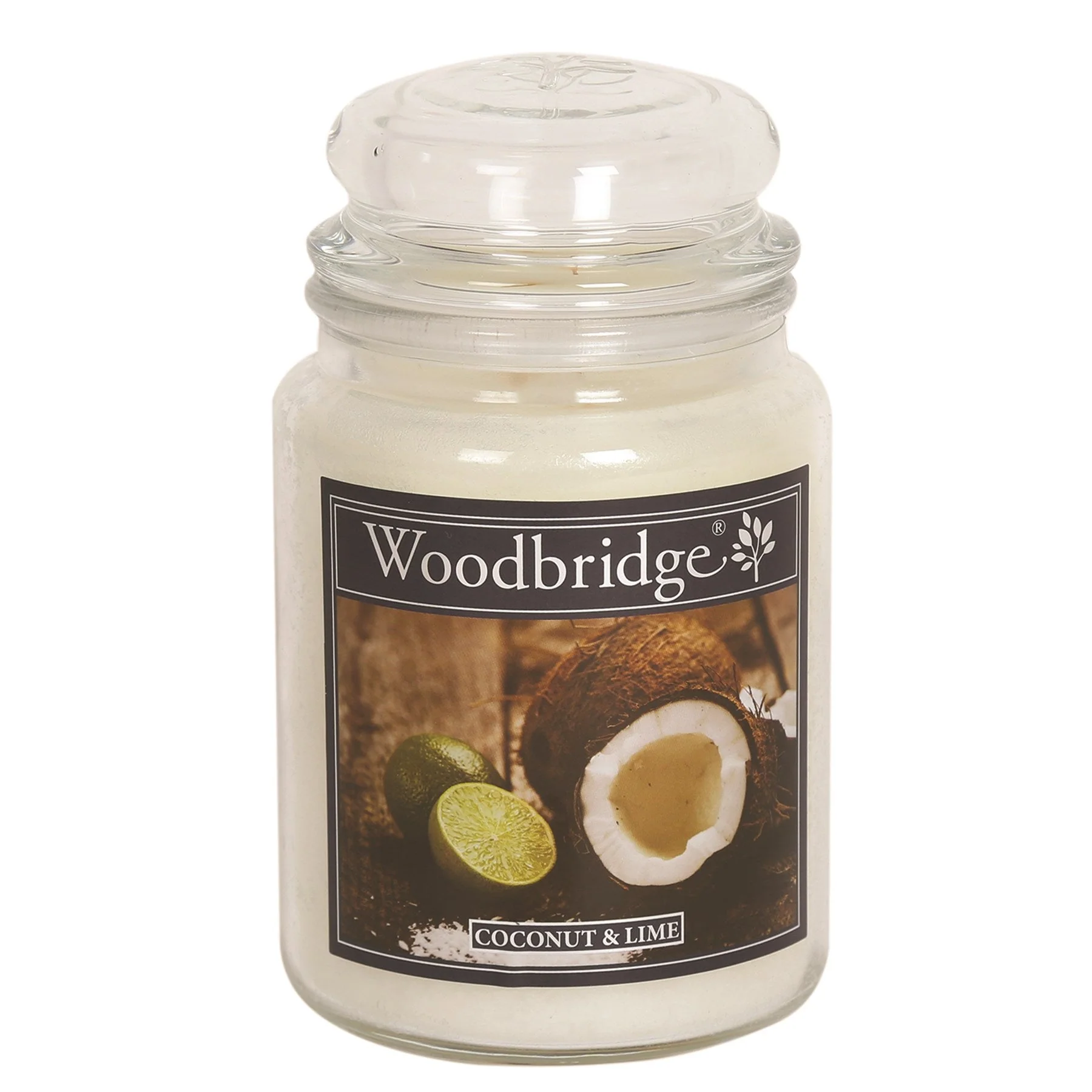 Woodbridge Large Scented Candle Jar - Coconut & Lime