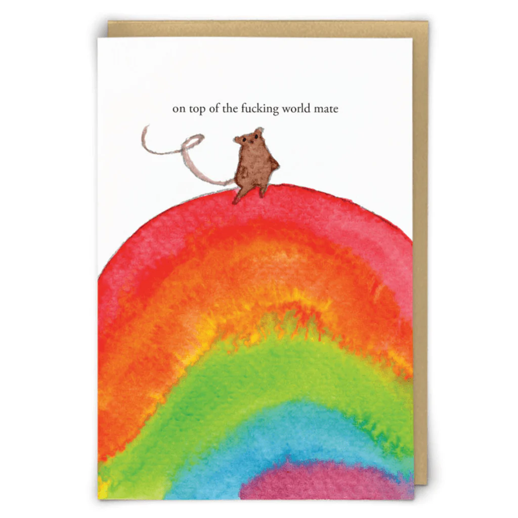 World Greeting Card by Zeppelinmoon