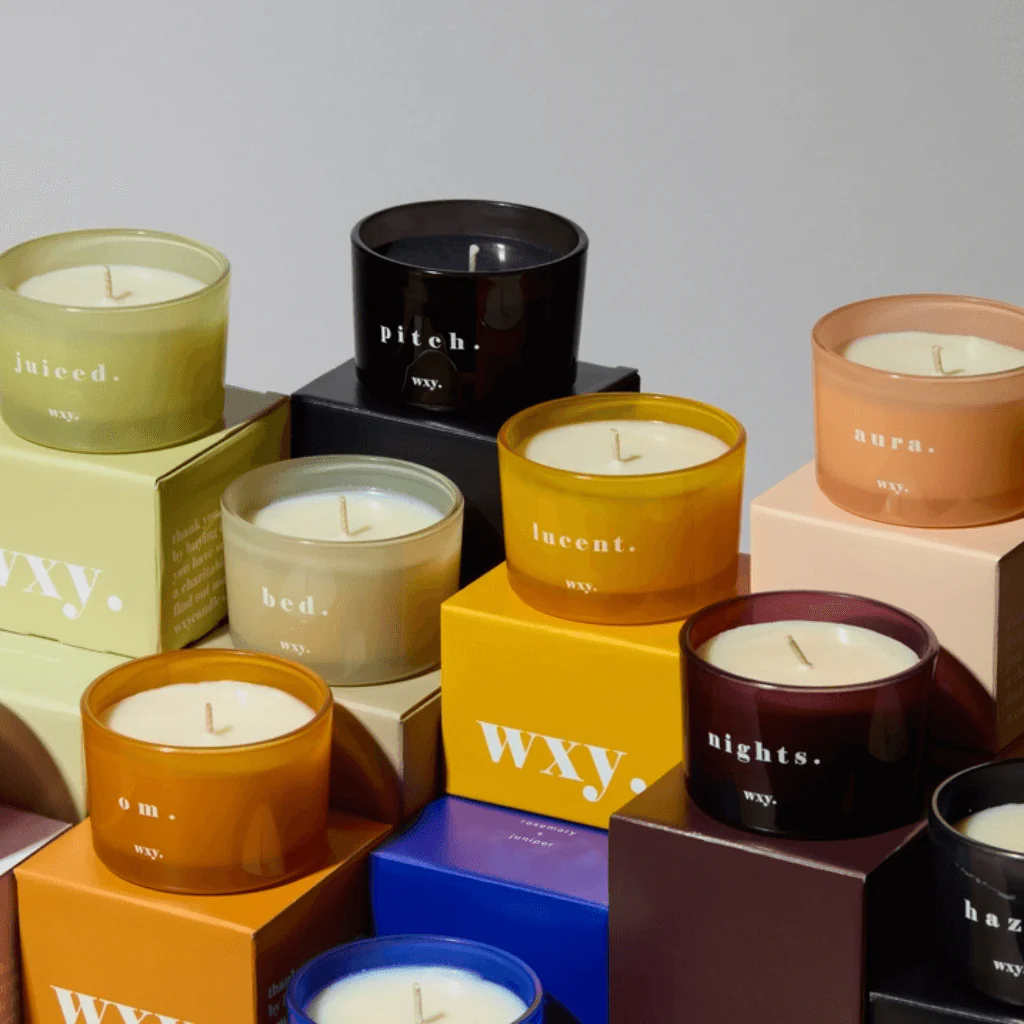 WXY Bed 3oz Candle – Warm Musk & Black Vanilla - Image 4